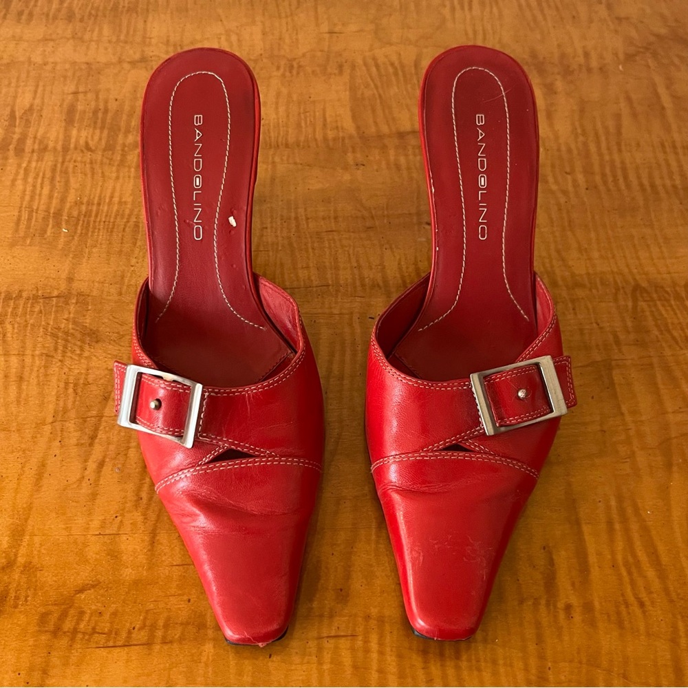 Bandolino Women's Red Slip-On Shoes
